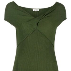 Vince Olive Green Maxi Dress